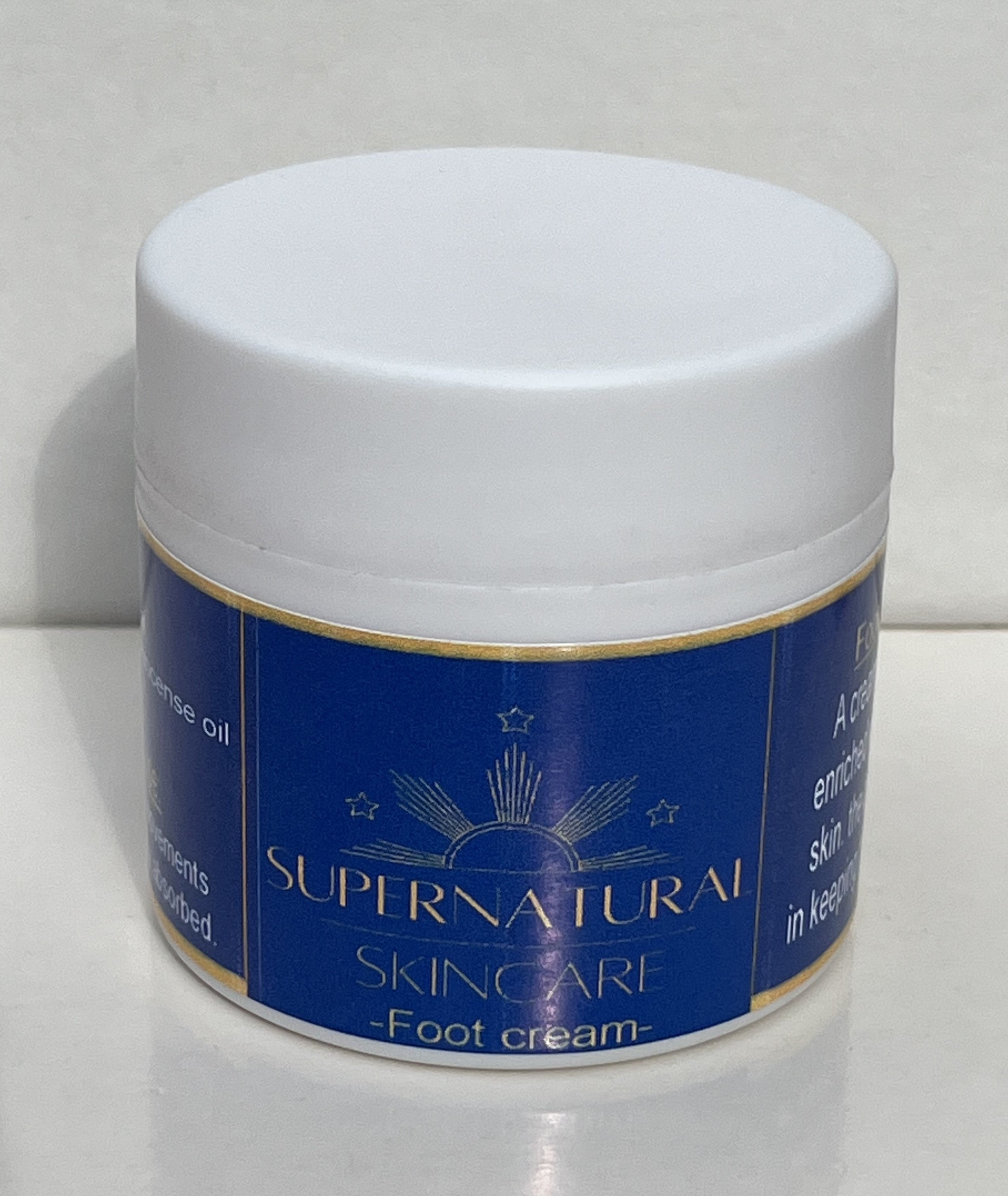 Natural Foot cream to prevent cracks: 50ml