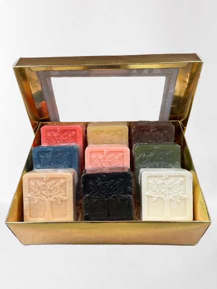 Gift Box of 9 Soaps