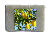 Natural lemon scented soap