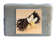 Natural vanilla solid bath soap