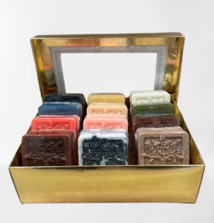 gift box of 15 premium soaps